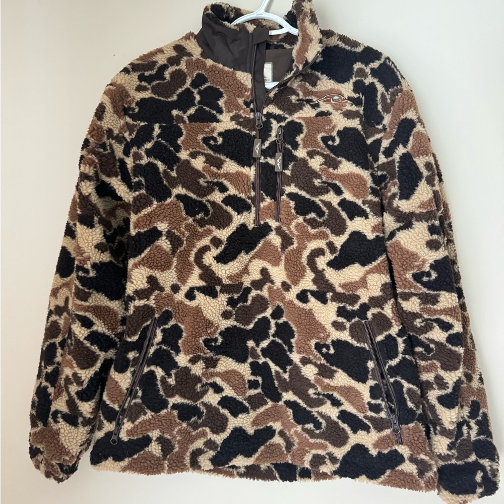 American Flyway Waterfowl 1/4 Zip Ultra Quiet OSC Sherpa
Fleece Pullover